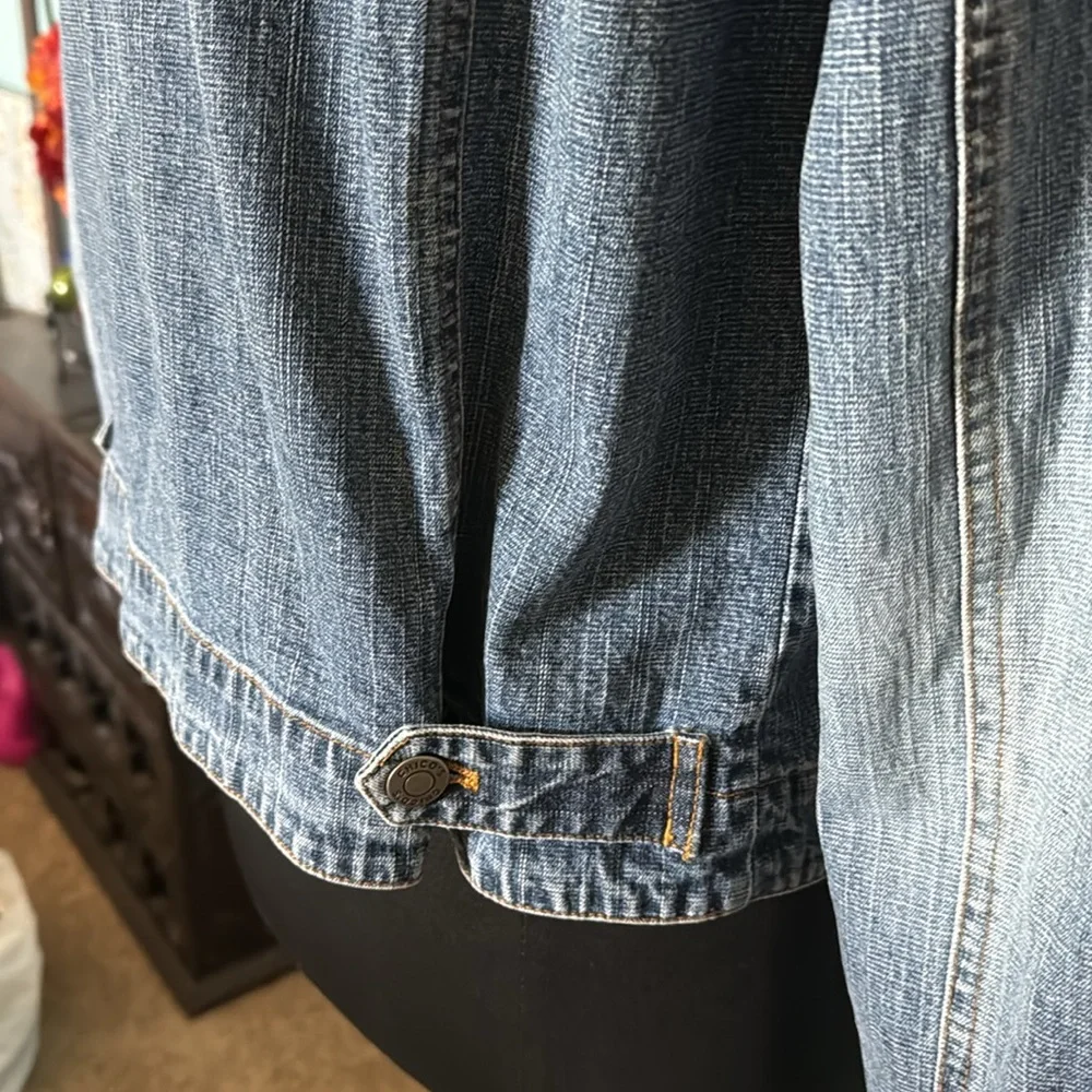 Chicos Jean jacket, long sleeve - Picture 4 of 6